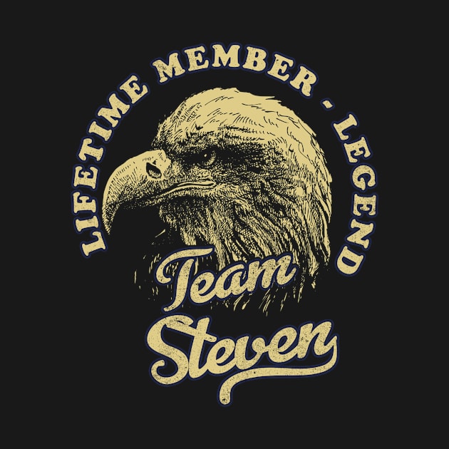 Steven Name - Lifetime Member Legend - Eagle by Stacy Peters Art