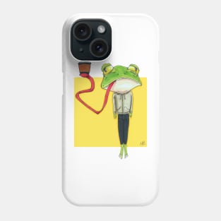 Tired Frog Phone Case