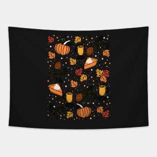 Thanksgiving Christmas Dinner Tapestry