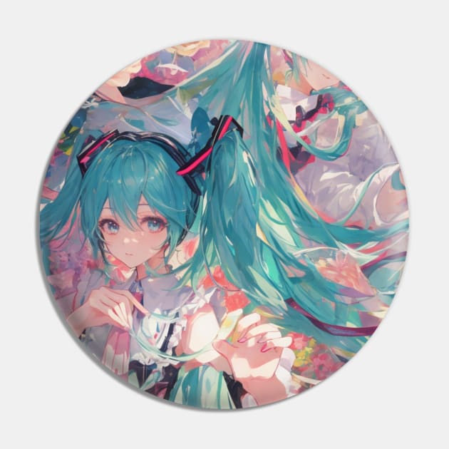 Hatsune Miku Pin by Prossori