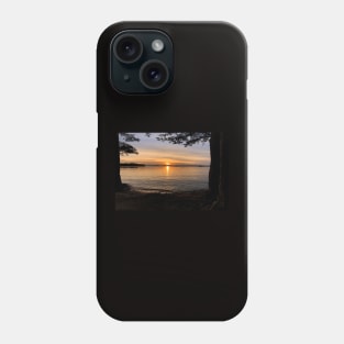 Sunset on a warm day Phone Case