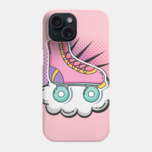 Roller Skate Pop Art Phone Case by Forever December