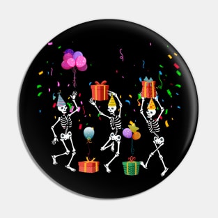 Halloween Birthday Party Outfit Skeleton Birthday Party Pin