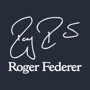 Roger Federer signature T-Shirt