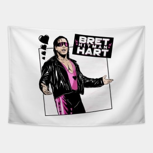 Bret Hitman Hart  Excellence of Execution Tapestry