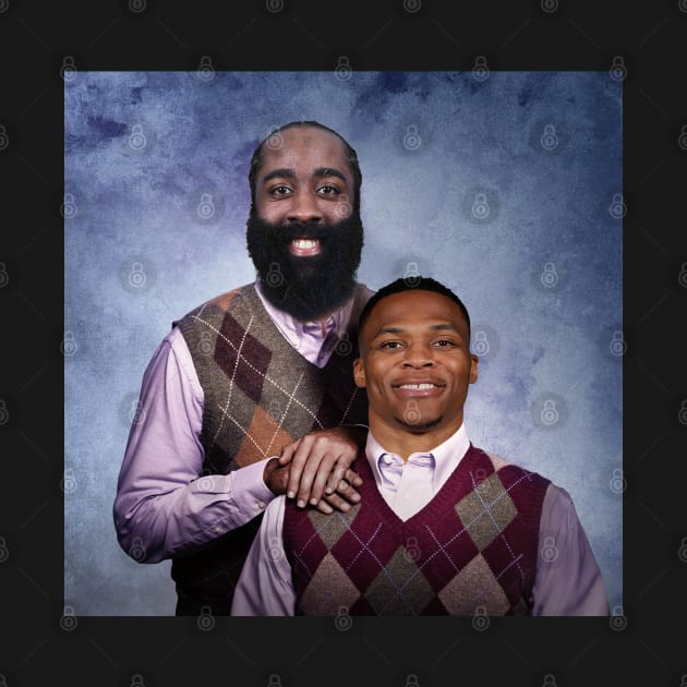 Harden and Russ - Step Brothers by Buff Geeks Art