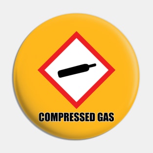 warning: compressed gas Pin