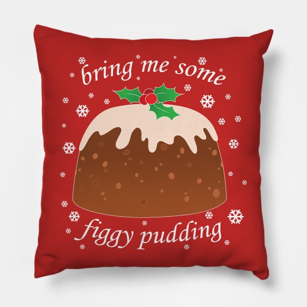 Christmas Pudding Pillow by maplemoth