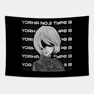 Nier Automata 2B Type Tapestry