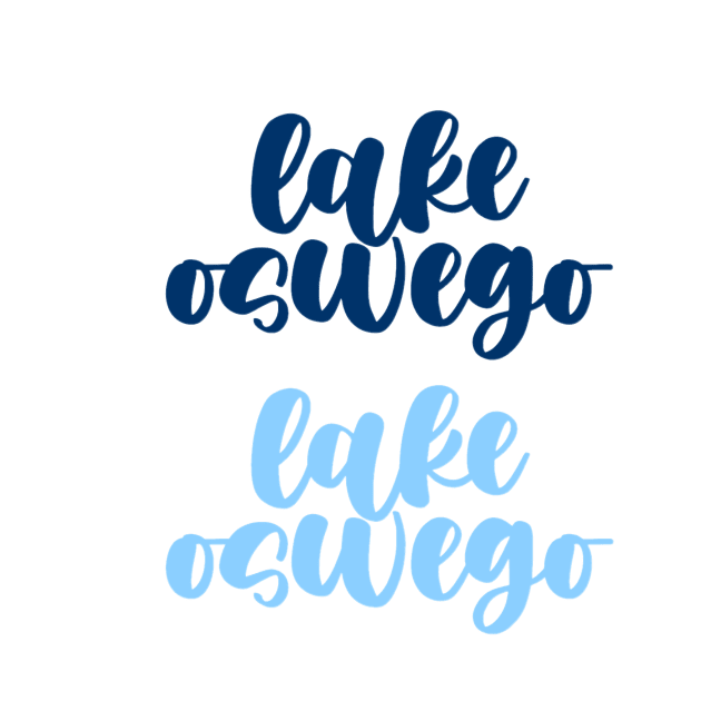 lake oswego duo print by laurwang