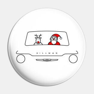 Hillman Imp classic car Christmas special edition Pin