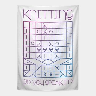 Knitting, Do You Speak It? Tapestry