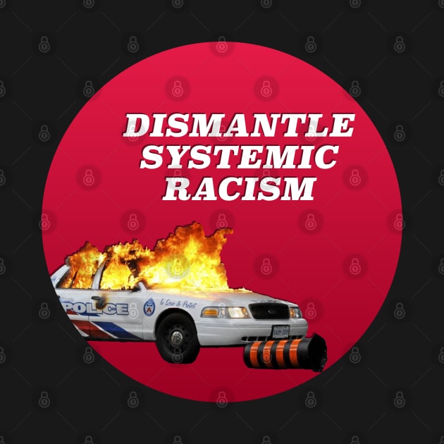 Dismantle Systemic Racism - Black Lives Matter - BLM by Football from the Left