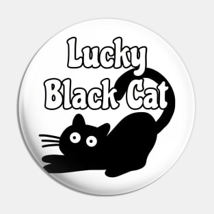 Lucky Black Cat Pin