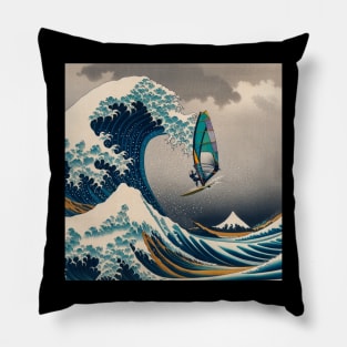 Kanagawa Windsurfing - Wave Rider Pillow