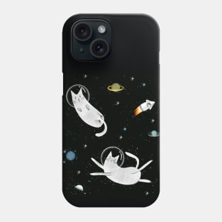 Cats in space. Phone Case