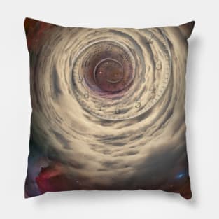 Time tunnel Pillow