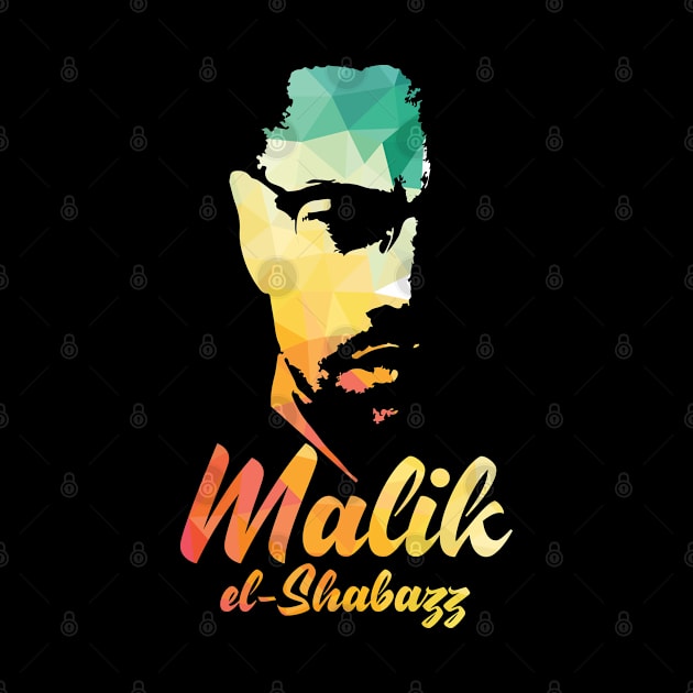 Malik el Shabazz by ZUNAIRA