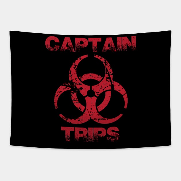 Captain trips Tapestry by horrorshirt