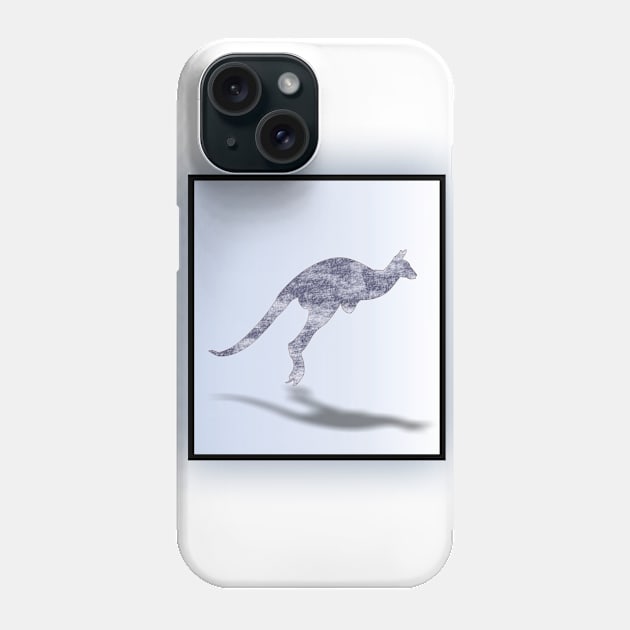 Kangaroo Outflow Phone Case by Kakatua_DigitalArt