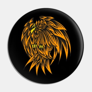 Goldwing Big Eagle Illustration Pin