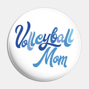 Volleyball Mom Pin