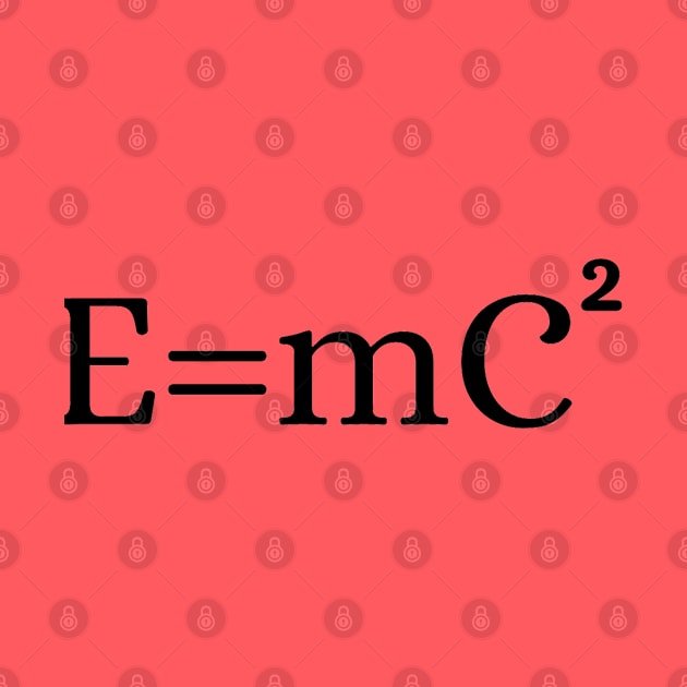 Einstein E=mC2 by ElevateElegance