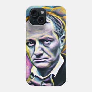 Charles Baudelaire Portrait | Charles Baudelaire Artwork 10 Phone Case