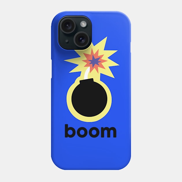 Booom! Cute bomb illustration Phone Case by barborakunz