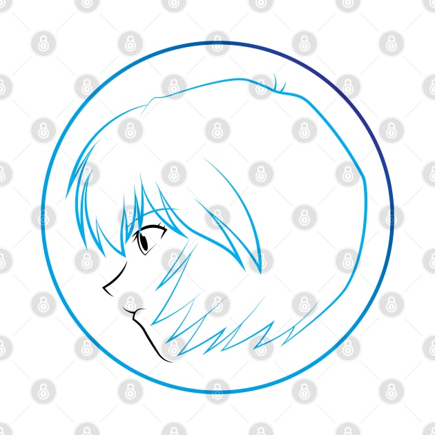 Rei Ayanami's Face - 07A by SanTees