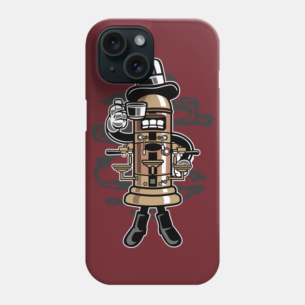 The Coffee Addiction Phone Case by Superfunky