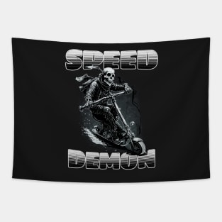 Speed Demon Scooter Tapestry