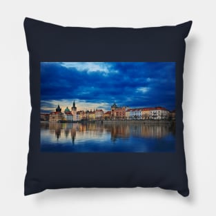 Fairy tale Prague Pillow