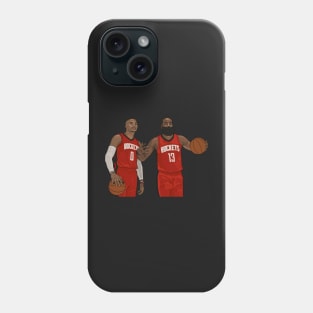 James Harden and Russell Westbrook | Houston Rockets Phone Case