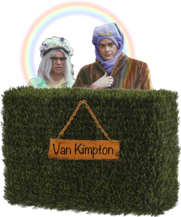 Big and Little Vivvy Van Kimpton Magnet