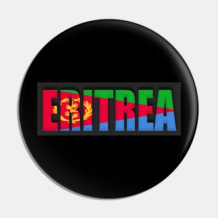 Eritrea, Patriot, Eritrean flag Pin