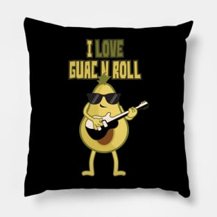 'I Love Guac N Roll' Adorable Sushi Gift Pillow