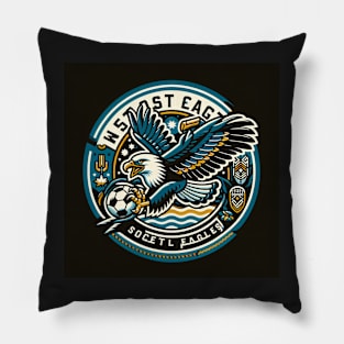 Scenic Splendor: A Breathtaking View of West Coast Eagles Pillow