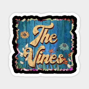 Vintage Vines Name Flowers Limited Edition Classic Styles Magnet