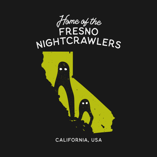 Home of the Fresno Nightcrawlers | Home State Cryptid Collection by Strangeology