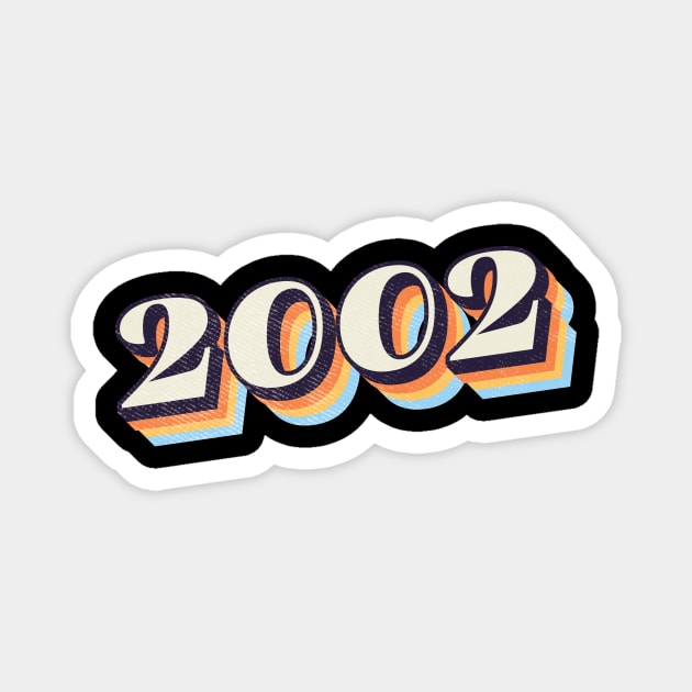 2002 Birthday Year Magnet by Vin Zzep