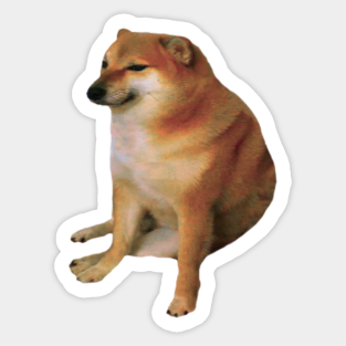 Doge Stickers Teepublic