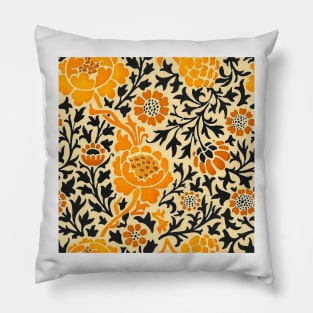 Vintage floral pattern Pillow