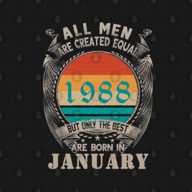 All Men are created Equal but the best are born in January by Omarzone