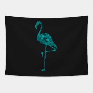 Blue Flamingo | Pop Art Tapestry