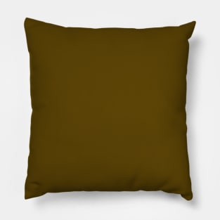 Military Olive Khaki Current Fashion Color Trends Pillow