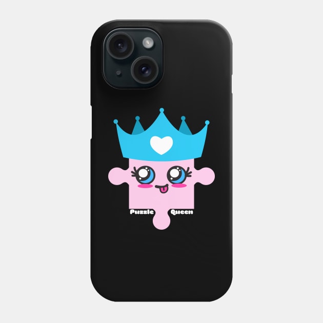 Puzzle Queen! Phone Case by Mey Designs