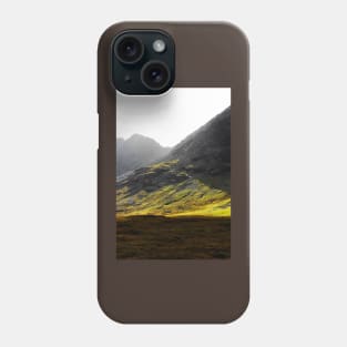 Bidean Druim nan Ramh in the Isle of Skye Phone Case