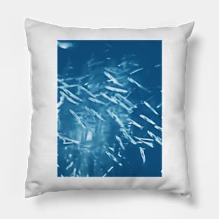 Juvenile fishes school Pillow