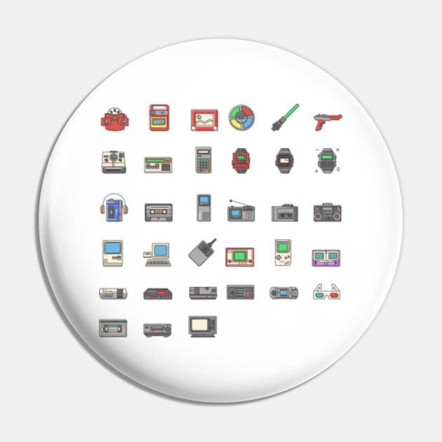 80 S Pop Culture Retro 80s Pin Teepublic Au